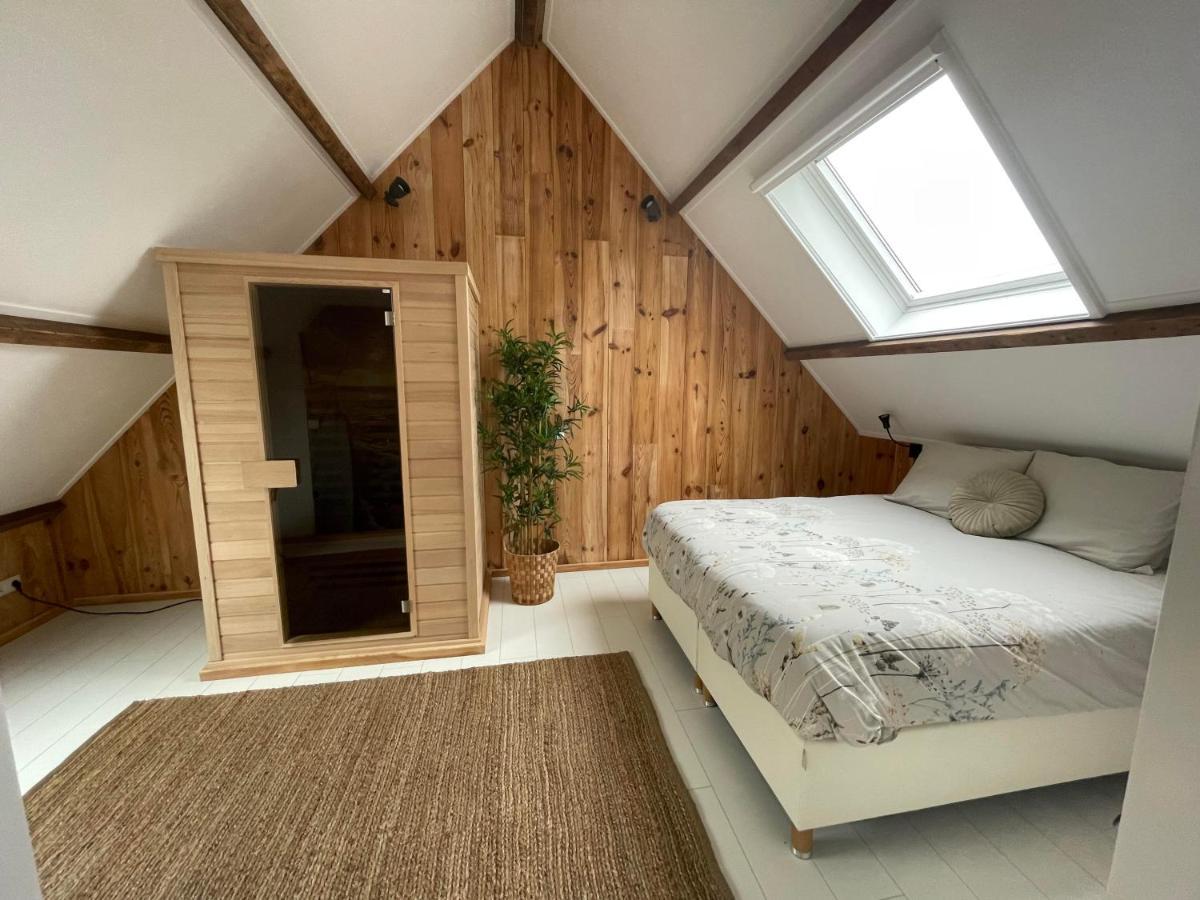 B & B 'Droom In De Polder De Suite Met Prive Sauna Arnemuiden Exterior foto